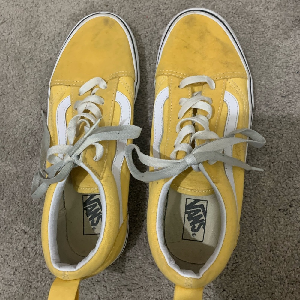 Yellow vans